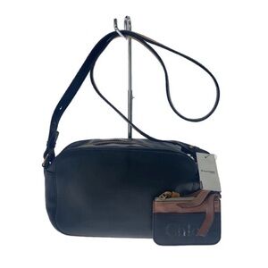 Chloe Black and Brown Shoulder Bag